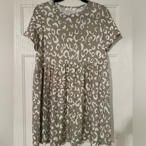 Charlotte Avery Cheetah Dress